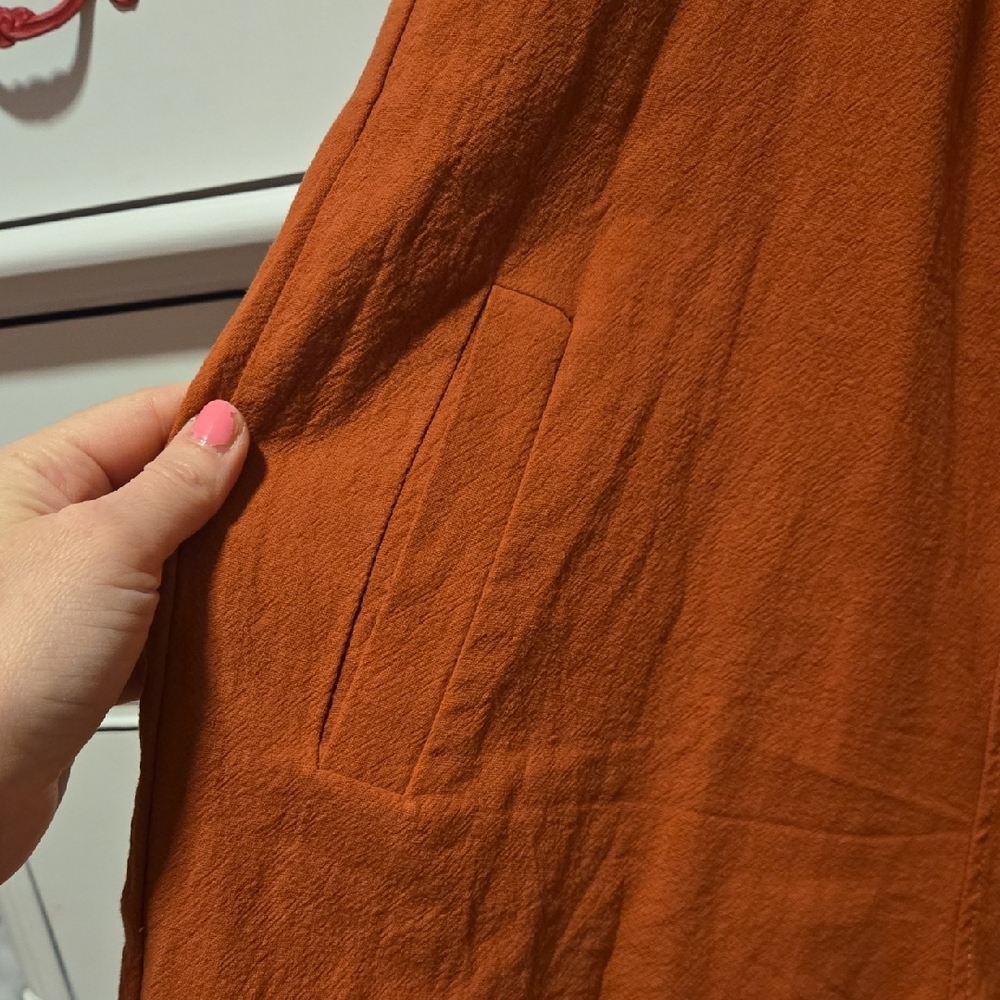 Rust Orange Overalls - Picture 3 of 4